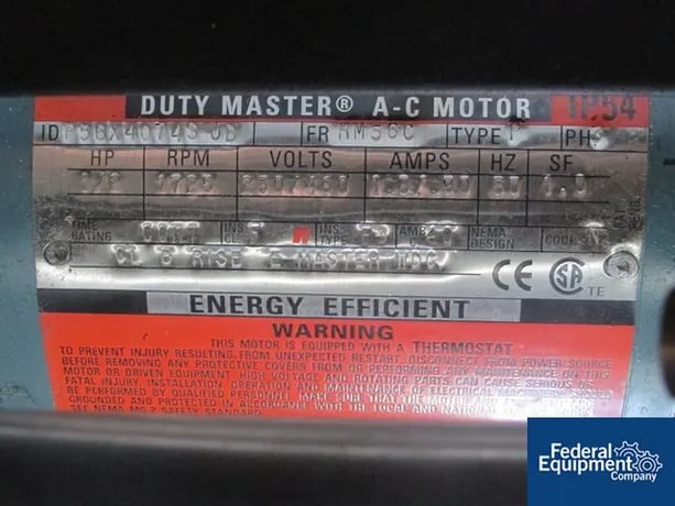 .53 gallon PDC, 2 liter glass reactor, 174 psi, #178-11 - Image 6