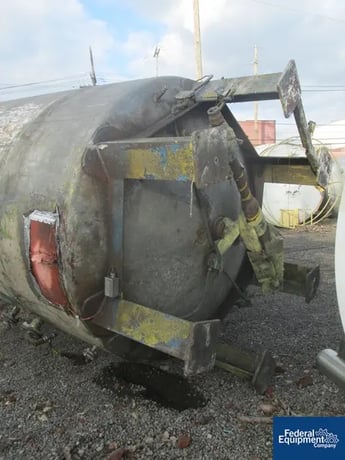 5000 gallon Process Engineering, Stainless Steel tank, 96" diameter x 162" straight side, #247-10 - Image 2