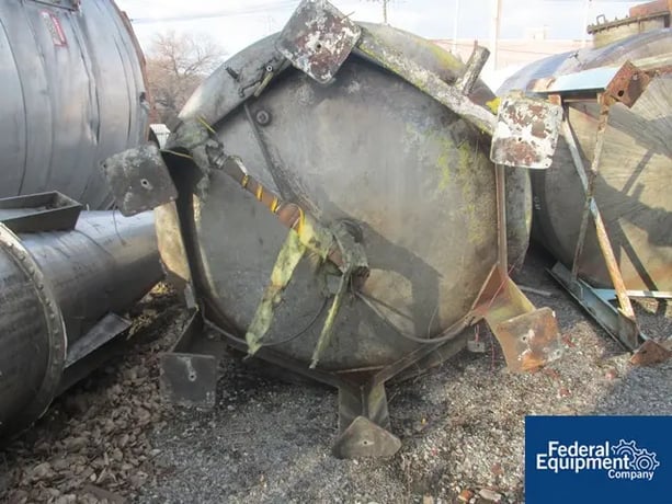 5000 gallon Process Engineering, Stainless Steel tank, 96" diameter x 162" straight side, #247-10 - Image 3