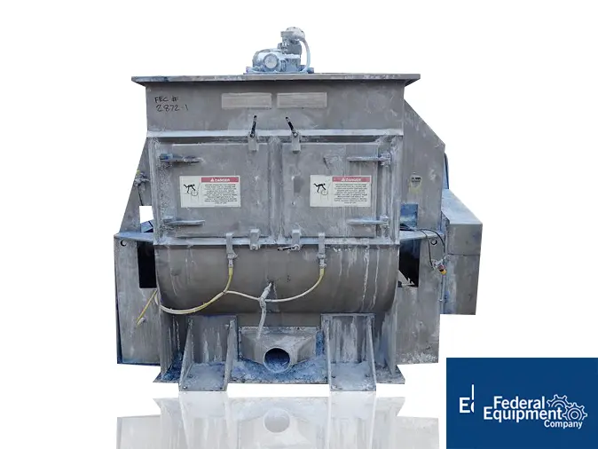 26 cu.ft. American Process Process #FZM26, Fluidized Zone Mixer, Twin Shaft Mixer, #2872-1 (3 available) - Image 1