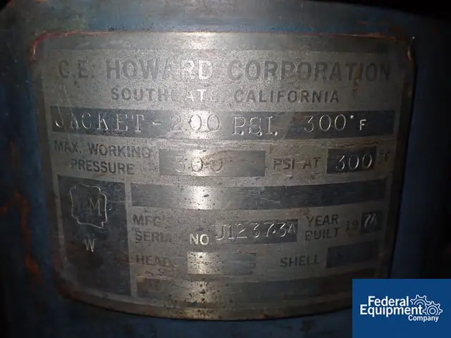 2 gallon Combustion Engineering Howard reactor, #2856-11 - Image 8