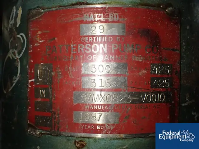 10 gallon Patterson Industries reactor, #2856-7 - Image 7