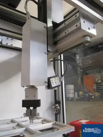 Mettler Toledo Flexweigh #GFLEX, w/XYZ robot w/rotating gripper, integrated lab balance, serial #FW03/07 - Image 6