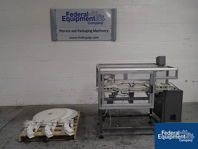 Palace Packaging #SR-2.5, capacity retorquer, rotary design, AB Micrologix 1200 PLC, 120 V., serial #8507 - Image 1