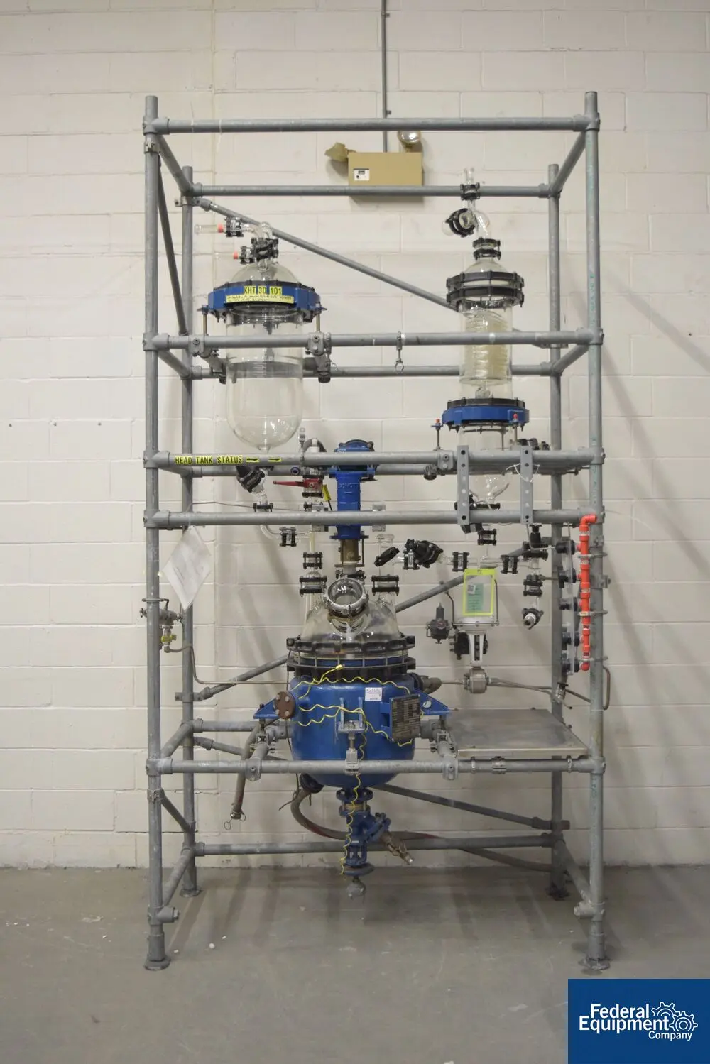 13.20 gallon Dedietrich, glass lined, 100 psi, jacketed, 1997, #2909-1, 1997 - Image 1
