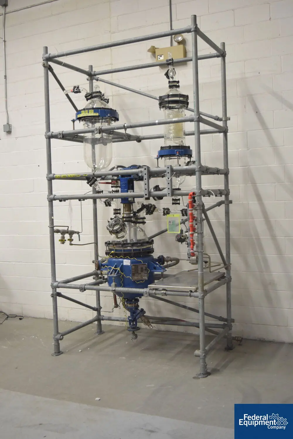 13.20 gallon Dedietrich, glass lined, 100 psi, jacketed, 1997, #2909-1, 1997 - Image 4