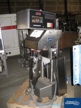 Hi-Speed #SST-1100SS CM, hanging check weighter, Stainless Steel, lift style, serial #12163, 1997, #26294 - Image 1