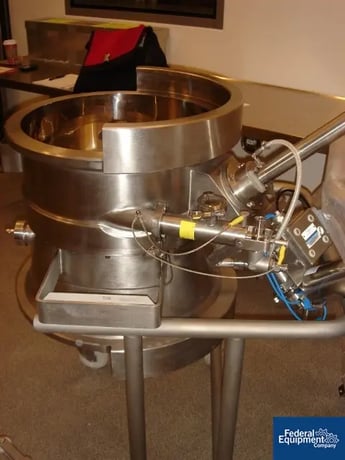 Glatt #GPCG15, fluid bed dryer granulator, Stainless Steel, 10-bar shock rated w/68 liter top spray insert - Image 4
