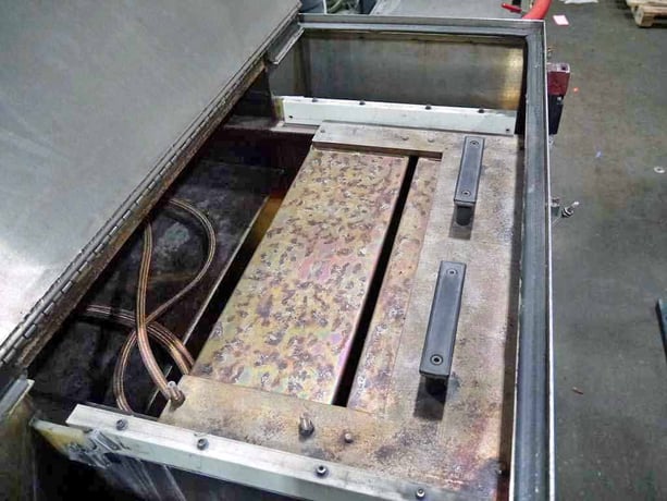 Bathy' s, strip cleaning system, 8" strip width, (2) entry rinse tanks, electrostatic cleaning tank, (4) exit - Image 6