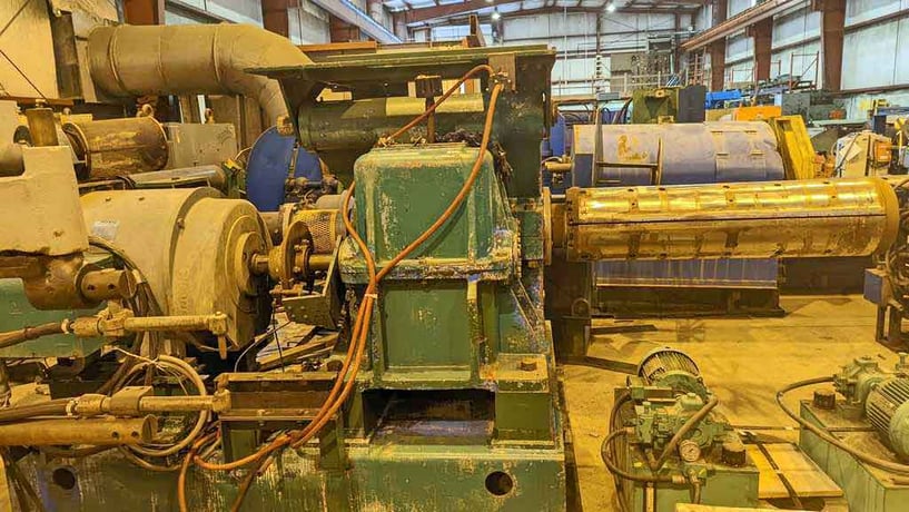 20000 lb. Stamco, recoiler, 16" diameter x 55" face drum, 100 HP DC Motor - Image 3