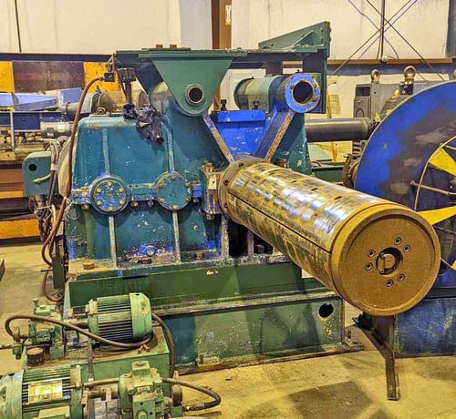 20000 lb. Stamco, recoiler, 16" diameter x 55" face drum, 100 HP DC Motor - Image 4