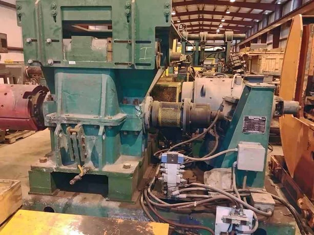 20000 lb. Stamco, recoiler, 16" diameter x 55" face drum, 100 HP DC Motor - Image 8