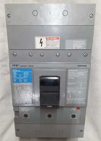 1200 Amps, Siemens, ND63B120, frame & trip unit, 600 Volts - Image 1