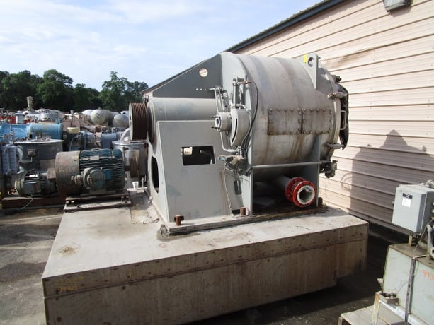 49.2" x 377" Krauss Maffei #HZ125/3.2Si, 100 HP, 1775 RPM, peeler type, motor drive, #99327 - Image 9