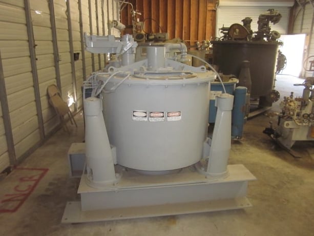 32" x 30" Ametek #32x20, 20 HP, 1750 RPM, basket type, hydraulic drive, 316SS, #86037 - Image 4