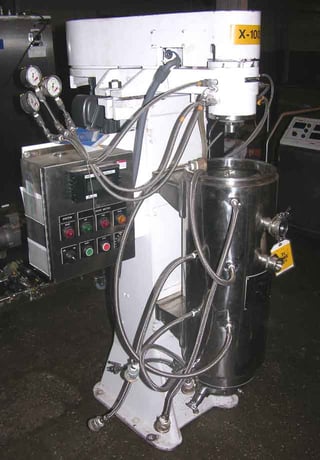Sharples #AS-26SP, 5 HP, 3545 RPM, tubular clarifier bowl, bowl type, motor drive, #90676 - Image 1