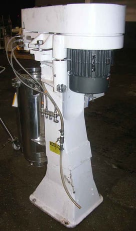 Sharples #AS-26SP, 5 HP, 3545 RPM, tubular clarifier bowl, bowl type, motor drive, #90676 - Image 2