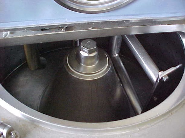 40" x 20" Tolhurst #161, 1260 RPM, perforated bowl, basket type, motor drive, #94609 - Image 2