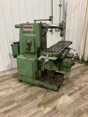 Kearney & Trecker #205SA, horizontal mill with vertical head, #12" x50" table, 5 HP, #72819 - Image 8