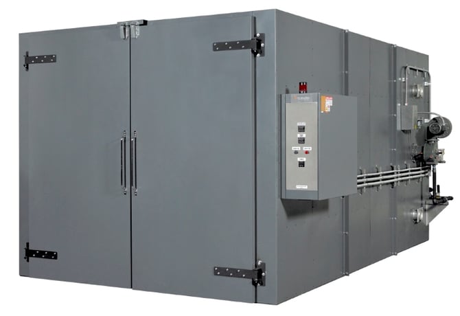 96" width x 96" H x 144" L FB Series, 500° F, gas fired, new - Image 1