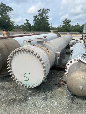 3007 sq.ft., 85 FV psi shell, Energy Exchanger Co, 1000 psi tubes, U-tube, horizontal - Image 1