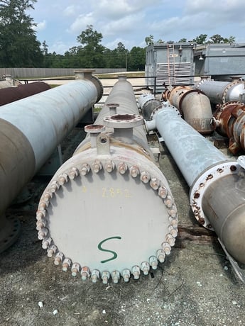3007 sq.ft., 85 FV psi shell, Energy Exchanger Co, 1000 psi tubes, U-tube, horizontal - Image 8