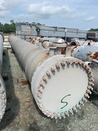 3007 sq.ft., 85 FV psi shell, Energy Exchanger Co, 1000 psi tubes, U-tube, horizontal - Image 9