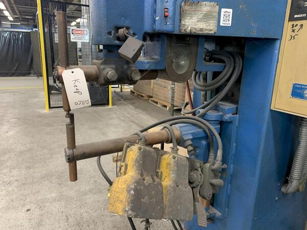 50 KVA Acme #PTOS-24-50, spot welder, Entron EN1000 controls, 24" throat, 460 V., 1973 - Image 3