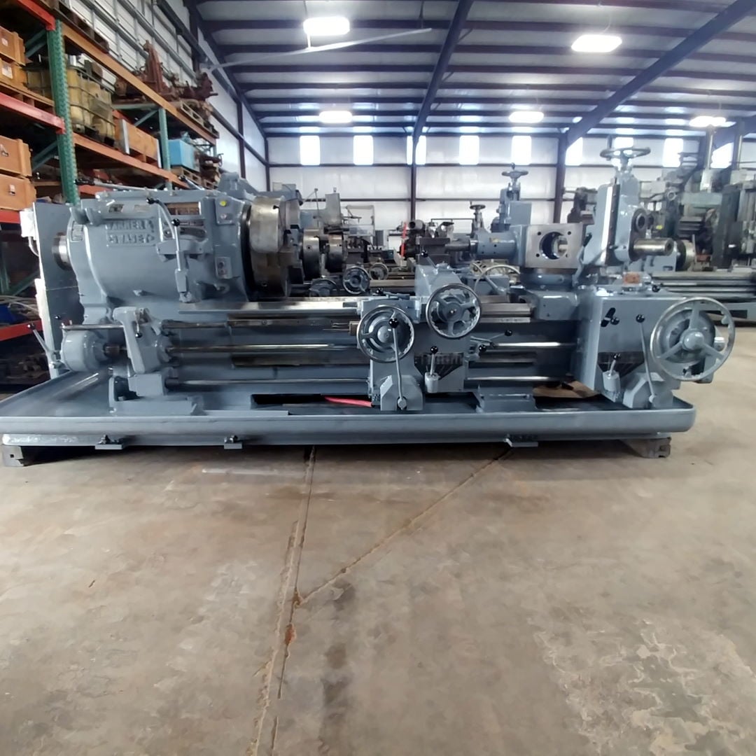 No. 4A Warner & Swasey, M1500, turret lathe, 24" 4-Jaw chuck, 28.25" sw, 60" center, 1954 - Image 2