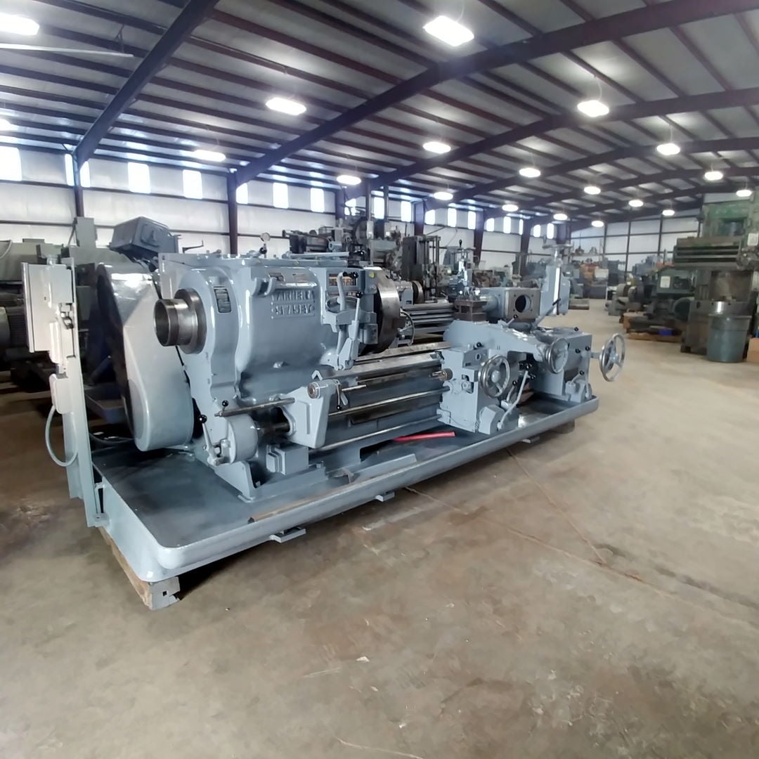 No. 4A Warner & Swasey, M1500, turret lathe, 24" 4-Jaw chuck, 28.25" sw, 60" center, 1954 - Image 9