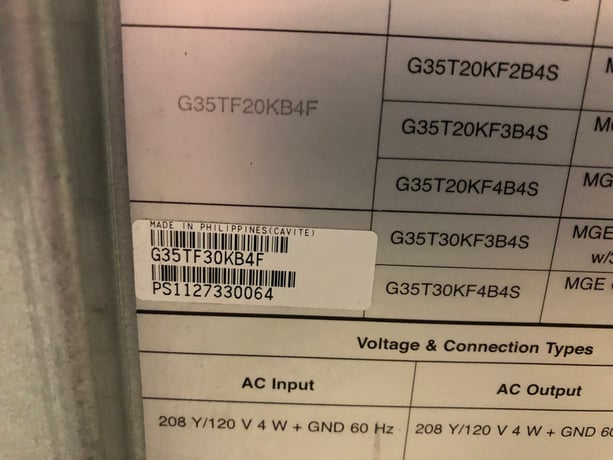 30.0 KVA APC Galaxy (Smart uninterruptible power supplies VT 30) G35TF30KB4F, uninterruptible power supplies - Image 5