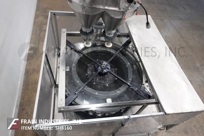 All-Fill #R, 24 pocket, rotary, continous motion, Stainless Steel auger, 30-200 containers per minute - Image 2