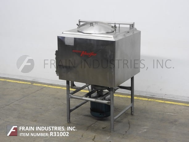 Breddo #LDT, 200 gallon, Stainless Steel, high shear, side wall jacketed liquefier, 38" long x 38" wide x 28" - Image 5