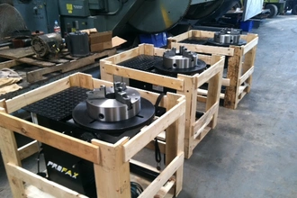 500 lb. Profax #WP-500, medium duty welding positioner, 19-5/8" round table, 16" chk, 2014 - Image 3
