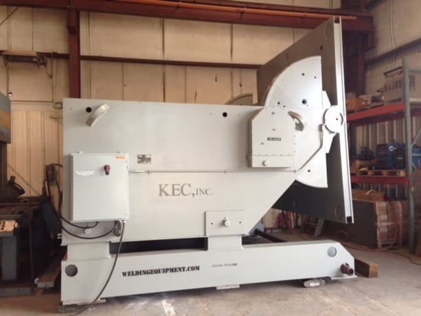 120000 lb. Aronson #AB-1200, welding positioner, 10' x10'T-slotted square table, 1978 - Image 1