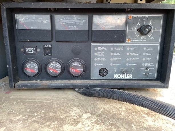 50 KW Kohler/J Deere, diesel generator set, 208 or 480 Volts, 3 phase, weatherproof enclosure, 12 lead - Image 9