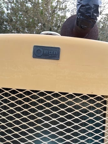 50 KW Onan/J Deere, diesel, 208 or 480 Volts, 3 phase, weatherproof enclosure, 12 lead reconnectable, 300 - Image 8