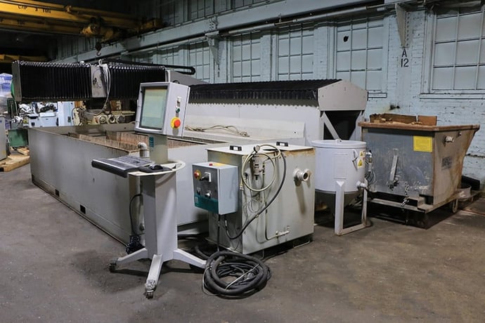 Flow #I-6012-IFB Waterjet Cutting System, 6' x 12' capacity, 100 HP, 87000 psi, 2007 - Image 1