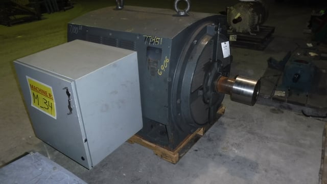 800 HP 1200 RPM Teco Westinghouse, Frame 6806B, Drip-Proof Ball Bearing, 2300/4160 Volts - Image 1