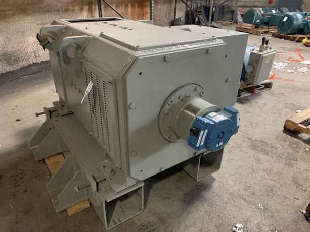 200 HP 650 RPM General Electric, Frame 6058, DPFVBB, 500 VA, 240/120 VF - Image 1