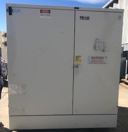 1000/1120 KVA 12470 Delta Pri. 800Y/462 Sec., Cooper, dead front, loop feed, Bayonet fused - Image 1