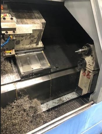 Mazak #QTN-30, CNC lathe, 10" chuck, 2.7" hole, 12" dia., 12 turret, Mazak T-Plus, programmable quill - Image 2