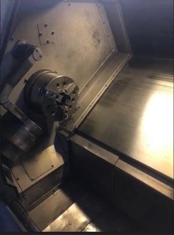 Mazak #QTN-30, CNC lathe, 10" chuck, 2.7" hole, 12" dia., 12 turret, Mazak T-Plus, programmable quill - Image 3