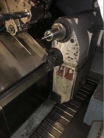 Mazak #QTN-30, CNC lathe, 10" chuck, 2.7" hole, 12" dia., 12 turret, Mazak T-Plus, programmable quill - Image 4