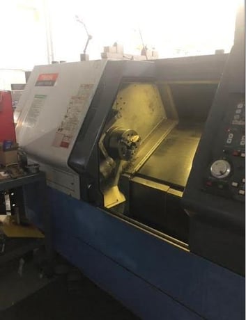 Mazak #QTN-30, CNC lathe, 10" chuck, 2.7" hole, 12" dia., 12 turret, Mazak T-Plus, programmable quill - Image 5