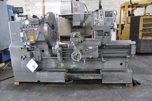 24"/39" x 52"/84" LeBlond #Regal, sliding gap bed lathe, Sony LH52 2X digital read out, 1977 - Image 1