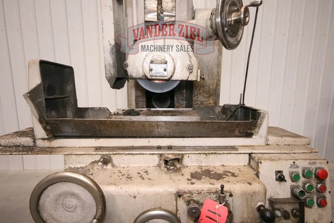 8" x 18" Gallmeyer & Livingston #260, Surface Grinder, 3"-150' per. min. table speeds, 10" x 1/2" x 3" wheel - Image 7