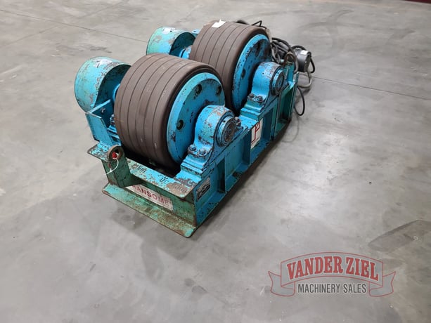 150 Ton, Ransome Micarta #150PRM, tank turning rolls, 300000 lb.,750 Tons weight capacity for set,  8"32" - Image 4