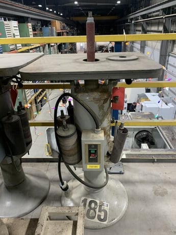 Spindle Sander, 20" x 24" table, 45 deg. table tilt, 10" spindle length, 1/2 HP, 208/220/440 V. - Image 1
