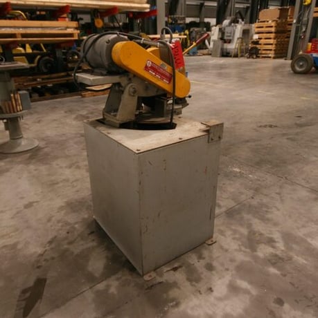16" Everett #16MIT, Abrasive Double Mitering Cut-off Saw, 7-1/2 HP, Drive V belt, Spindle Bearings Sealed - Image 5